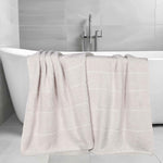 Superior Mile Smart Twist Viscose Cotton Blend Bath Sheets, Set of 2