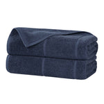 Superior Mile Smart Twist Viscose Cotton Blend Bath Sheets, Set of 2