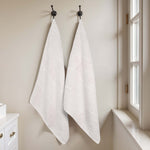Superior Mile Smart Twist Viscose Cotton Blend Bath Sheets, Set of 2
