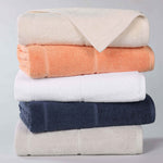 Superior Mile Smart Twist Viscose Cotton Blend Solid 3 Piece Towel Set