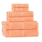 Mile Smart Twist Cotton Blend Towel Set 6-Piece