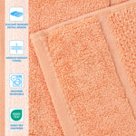 Mile Smart Twist Cotton Blend Towel Set 6-Piece