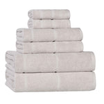 Mile Smart Twist Cotton Blend Towel Set 6-Piece