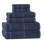 Mile Smart Twist Cotton Blend Towel Set 6-Piece