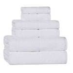 Mile Smart Twist Cotton Blend Towel Set 6-Piece