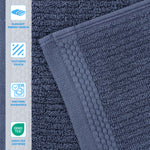 Milo Smart Twist Viscose Cotton Blend Face Towels Washcloths Set of 12