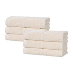 Superior Milo Smart Twist Viscose Cotton Blend Hand Towels, Set of 6