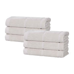Superior Milo Smart Twist Viscose Cotton Blend Hand Towels, Set of 6