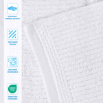 Superior Milo Smart Twist Viscose Cotton Blend Hand Towels, Set of 6