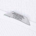Milo Smart Twist Viscose Cotton Blend Solid Ribbed 12 Piece Towel Set