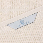 Viscose Cotton Blend Ribbed Bath Towel Set of 2