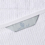 Viscose Cotton Blend Ribbed Bath Towel Set of 2