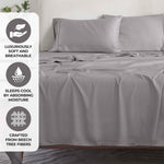Superior 300 Thread Count Modal from Beechwood Solid Pillowcase Set