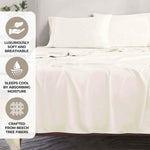 Superior 300 Thread Count Modal from Beechwood Solid Pillowcase Set