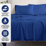 Superior 300 Thread Count Modal from Beechwood Solid Pillowcase Set