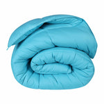 Superior Monochrome Basketweave Microfiber Down Alternative Comforter