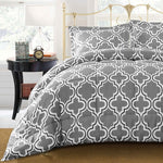 Superior Moroccan Trellis Microfiber Comforter Set