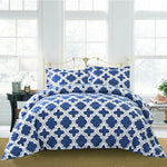 Superior Moroccan Trellis Microfiber Comforter Set