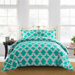 Superior Moroccan Trellis Microfiber Comforter Set