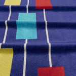 Neon Tiles Oversized Cotton Beach Towel Set of 2 Piece