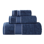3-Piece Egyptian Giza Cotton Plush Towel Set