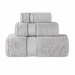 3-Piece Egyptian Giza Cotton Plush Towel Set