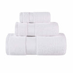 3-Piece Egyptian Giza Cotton Plush Towel Set