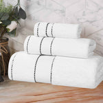 3-Piece Egyptian Giza Cotton Plush Towel Set