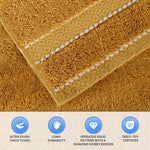 6-Piece Egyptian Giza Cotton Plush Towel Set
