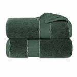 Superior Niles Egyptian Giza Cotton Dobby Plush Bath Sheet Set of 2