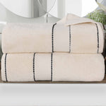 Superior Niles Egyptian Giza Cotton Dobby Plush Bath Sheet Set of 2