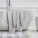 Superior Niles Egyptian Giza Cotton Dobby Plush Bath Sheet Set of 2