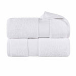 Superior Niles Egyptian Giza Cotton Dobby Plush Bath Sheet Set of 2