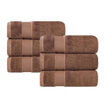 Superior Niles Egyptian Giza Cotton Ultra-Plush Hand Towel Set of 6
