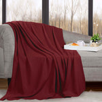 Superior Nobel Cotton Textured Chevron Lightweight Woven Blanket