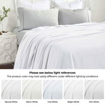 Superior Nobel Cotton Textured Chevron Lightweight Woven Blanket