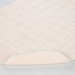 Superior Nora Cotton Thick Solid Checkered Washable Bath Mat Set of 2