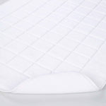 Superior Nora Cotton Thick Solid Checkered Washable Bath Mat Set of 2