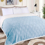 Sherpa Fleece Blanket Reversible Plush Fluffy Nuuk Jacquard