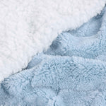 Sherpa Fleece Blanket Reversible Plush Fluffy Nuuk Jacquard