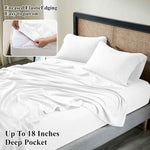 Orion Cotton Linen Garment Washed Deep Pocket Sheet Set