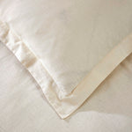 Cotton Linen Lightweight Breathable Duvet Cover Set