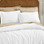Cotton Linen Lightweight Breathable Duvet Cover Set
