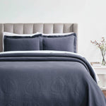 Superior Peploi Matelasse Floral Wreath 3 Piece Bedspread Set