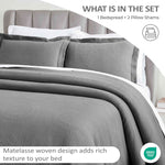 Superior Peploi Matelasse Floral Wreath 3 Piece Bedspread Set