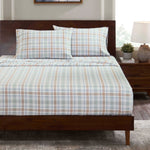 100% Cotton Plaid Flannel Sheet Set Deep Pocket