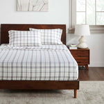 100% Cotton Plaid Flannel Sheet Set Deep Pocket