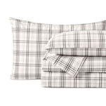 100% Cotton Plaid Flannel Sheet Set Deep Pocket