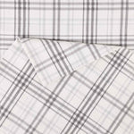 100% Cotton Plaid Flannel Sheet Set Deep Pocket