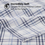 Plaid Flannel Cotton Classic Modern Farmhouse Pillowcases, Set of 2